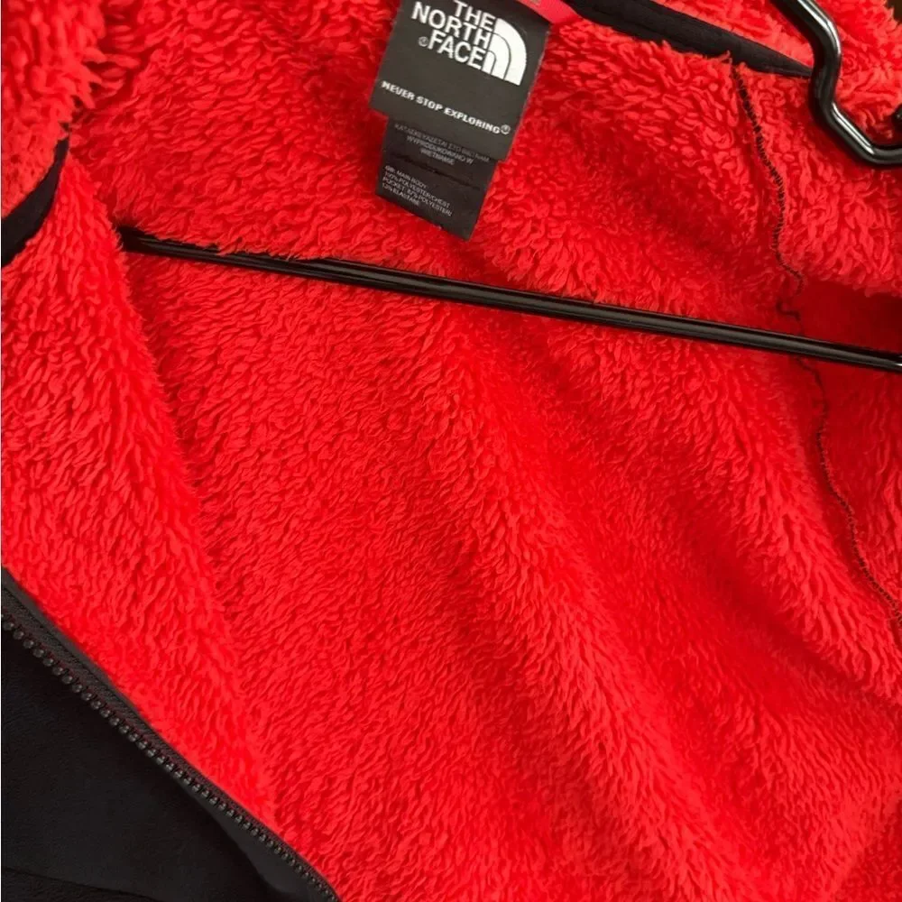 The North Face Men's Black and Red Performance Jacket